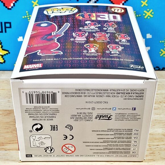 Funko PoP Deadpool Dinopool #777 Nerdy 30 Years Collectible + Protector NIB - Picture 10 of 10